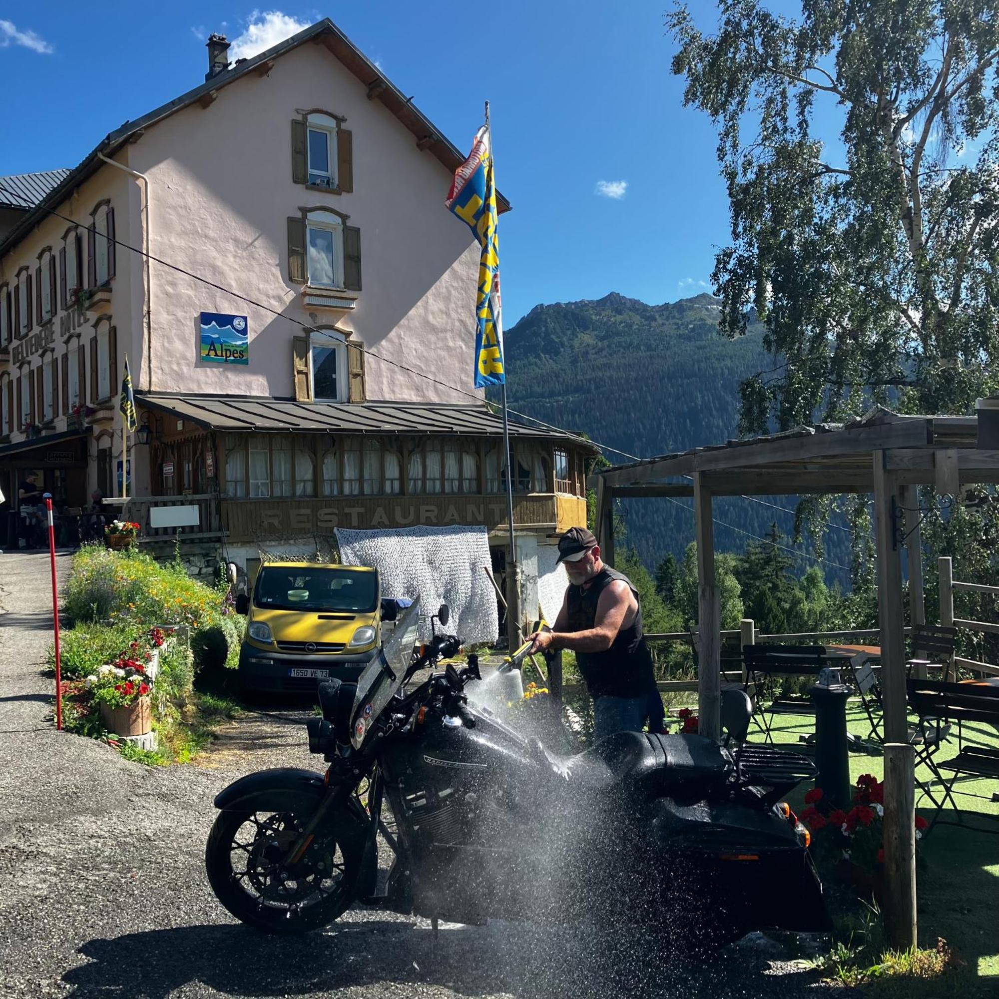 Hotel Belvédère Relais Motos Séez Exterior foto