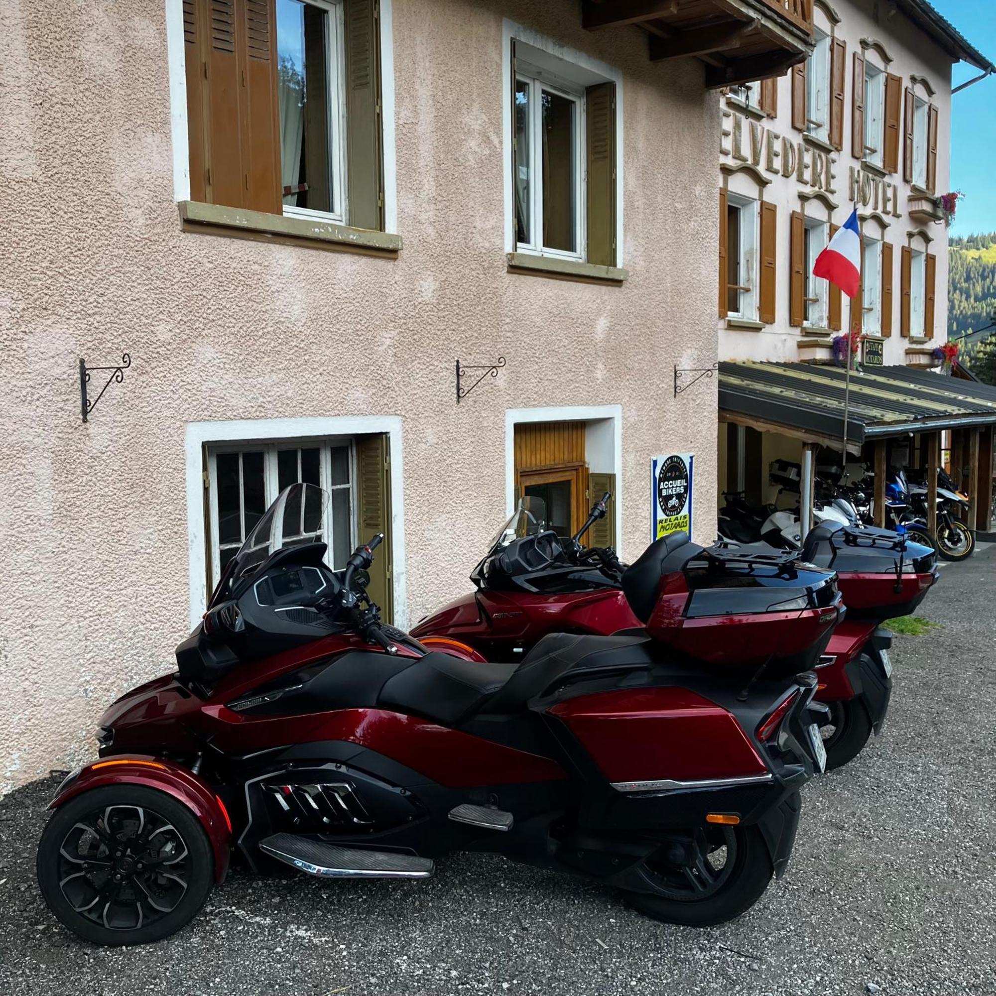 Hotel Belvédère Relais Motos Séez Exterior foto